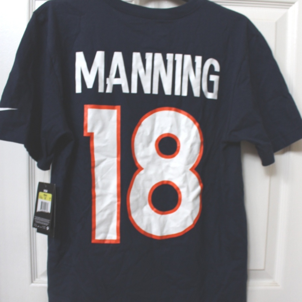 Mem's Nike Official NFL Broncos Manning T-shirt